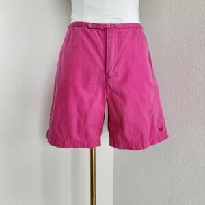 Vintage Y2K Hot Pink Mid Rise Long Inseam Cotton Board Shorts Roxy Quicksilver 2